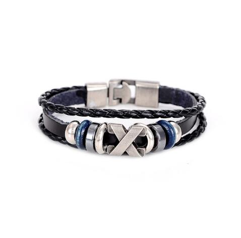 Peris Gems 20 Genuine Leather Braided Bracelet for Men SHEIN Amazon Temu