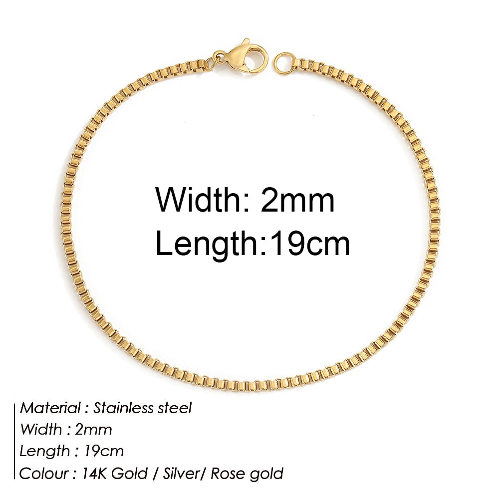 Peris Gems 20 Gold Twist Snake Chain Bracelet | Stainless Steel Bracelets SHEIN Amazon Temu