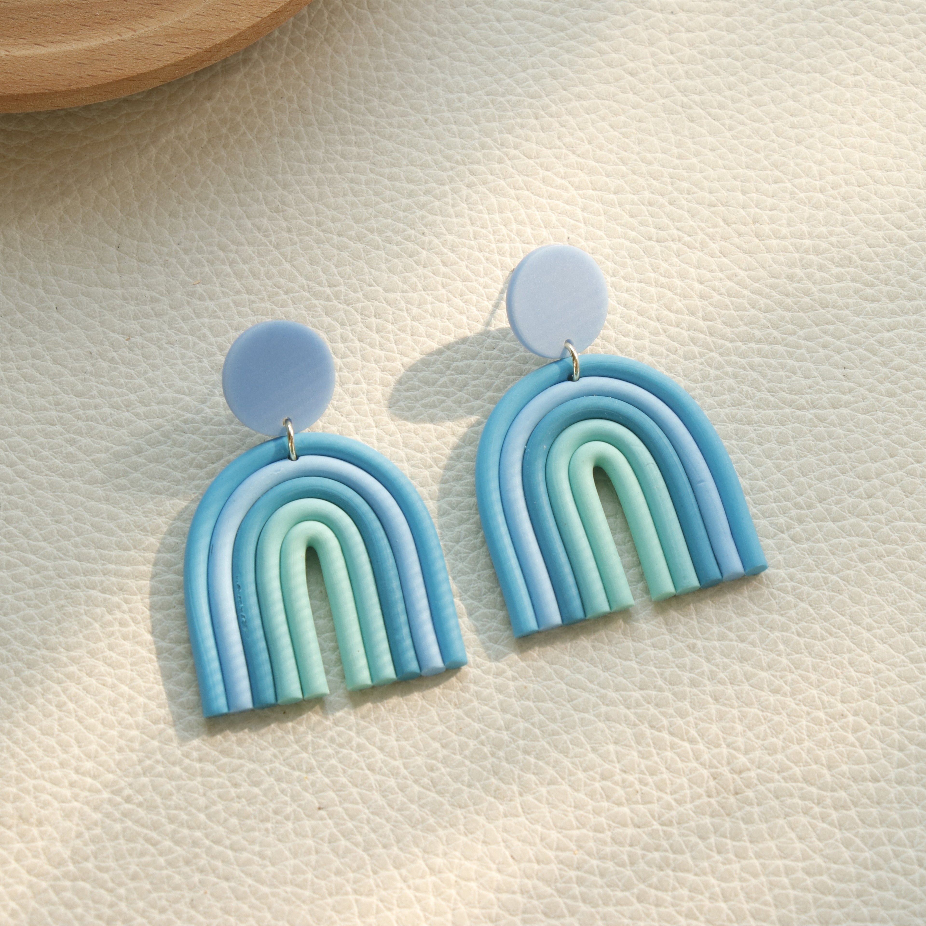 Peris Gems 20 Gradient Clay Tassel Earrings for Women | Stud Drop Earrings SHEIN Amazon Temu