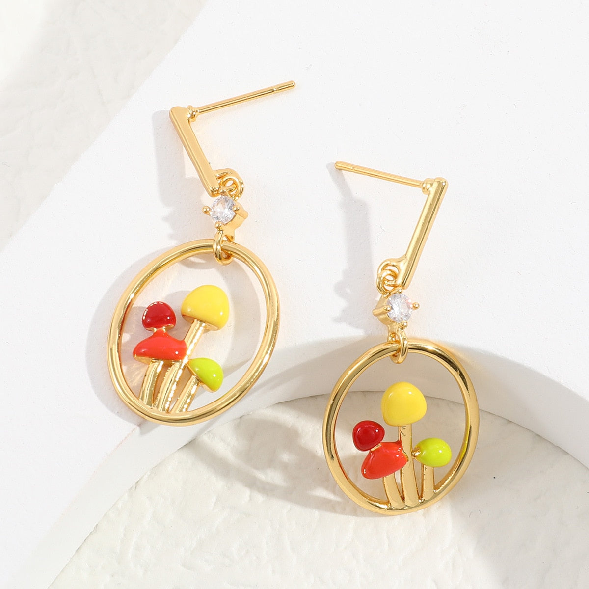 Peris Gems 20 Mushroom Hoop Butterfly Earrings for Women | Gold Silver Trendy Designer Earrings for Women SHEIN Amazon Temu