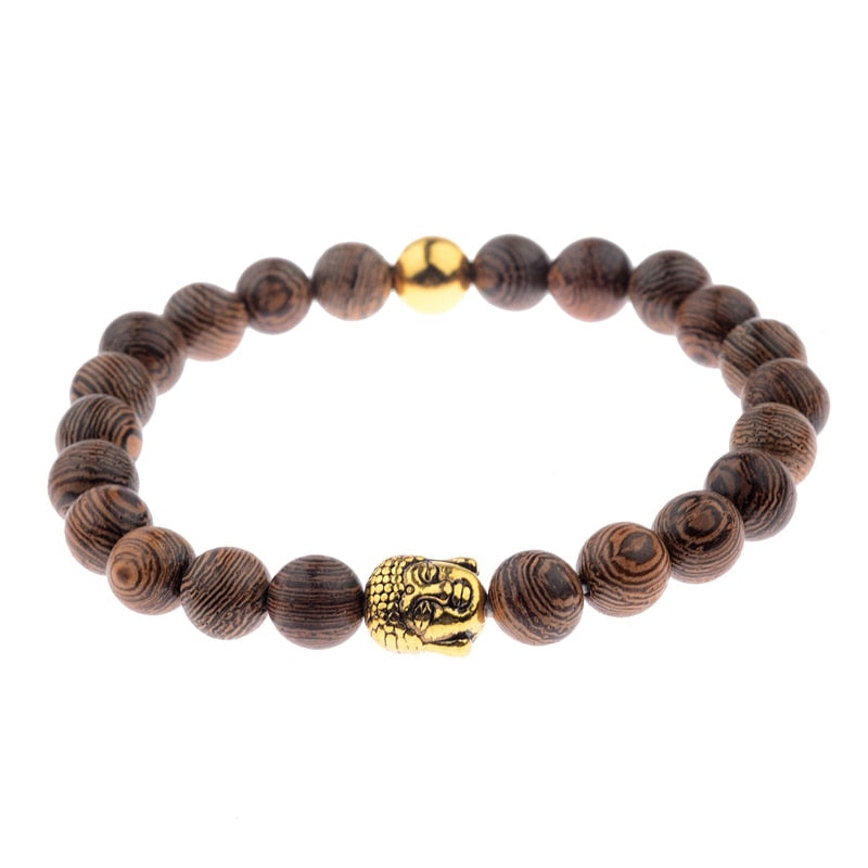 Peris Gems 20 Natural Wood Cross Beads Bracelet Unisex | Wooden Prayer Beads Bracelet SHEIN Amazon Temu