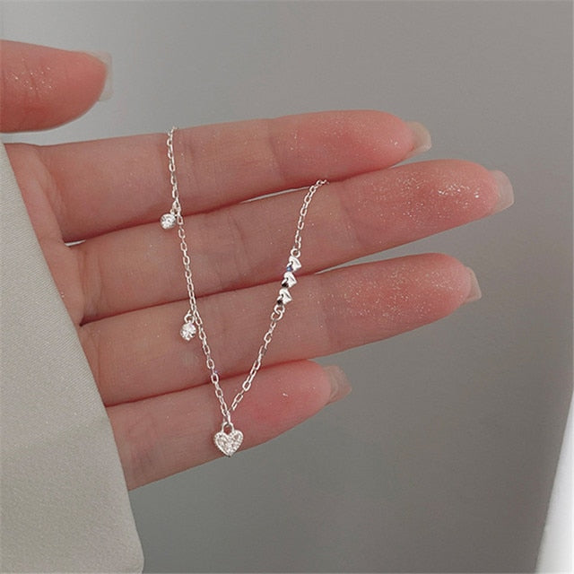 Peris Gems 20 Silver Heart Tassel Bracelet for Women | Dreamcatcher Feather Bracelet Silver Heart Tassel Bracelet for Women | Feather Bracelet SHEIN Amazon Temu