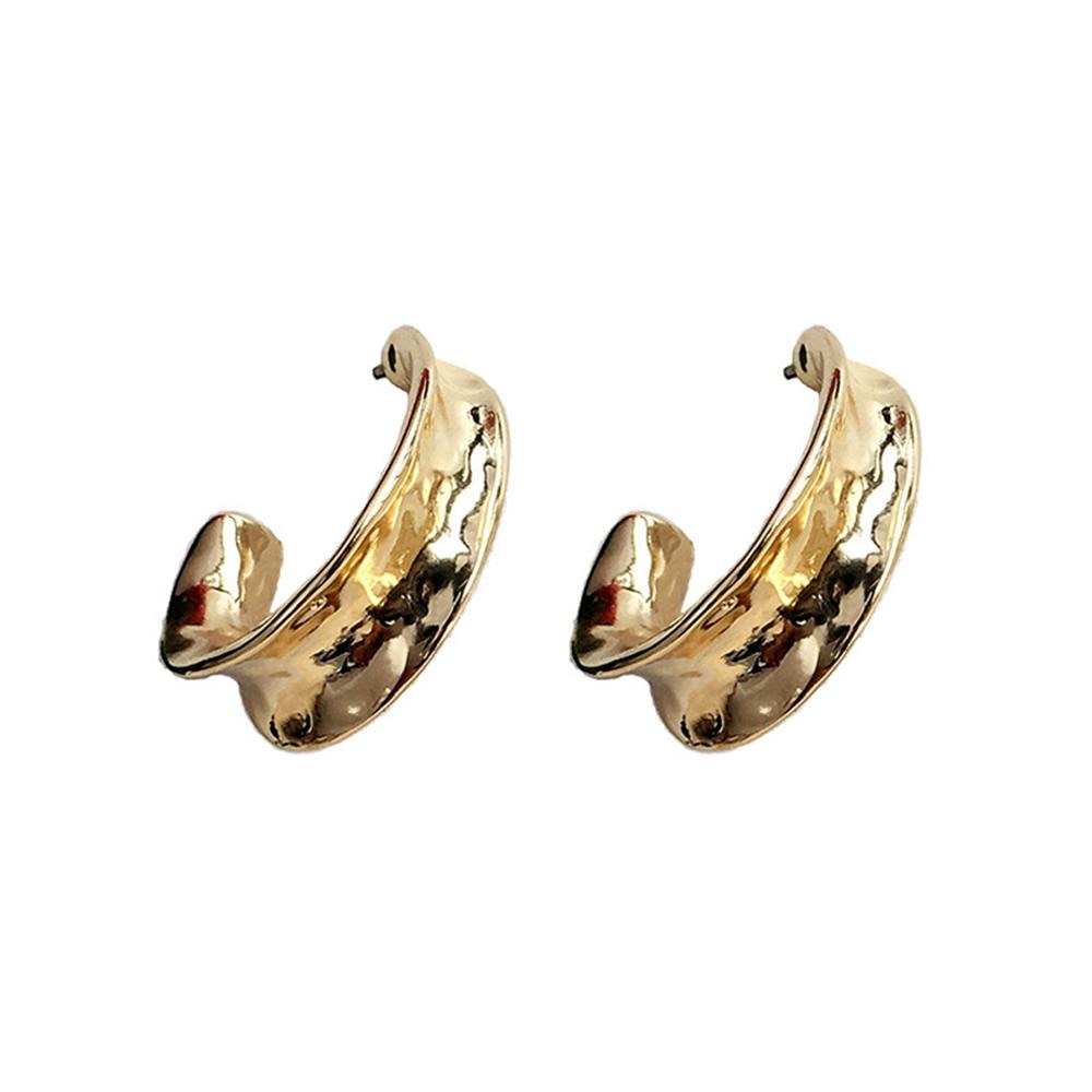 Peris Gems 23 Hammered Gold Earrings for Women | Gold Hoop Earrings SHEIN Amazon Temu