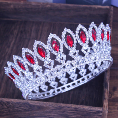 Peris Gems  25 Crystal Queen Wedding Tiara Crown | Women&