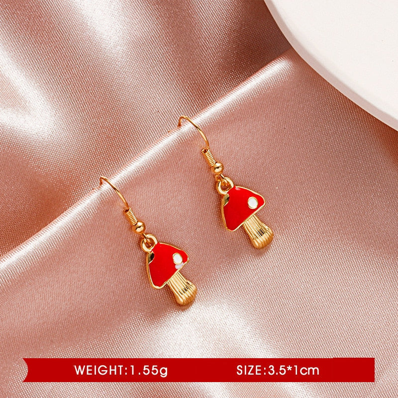 Peris Gems 25 Mushroom Hoop Butterfly Earrings for Women | Gold Silver Trendy Designer Earrings for Women SHEIN Amazon Temu