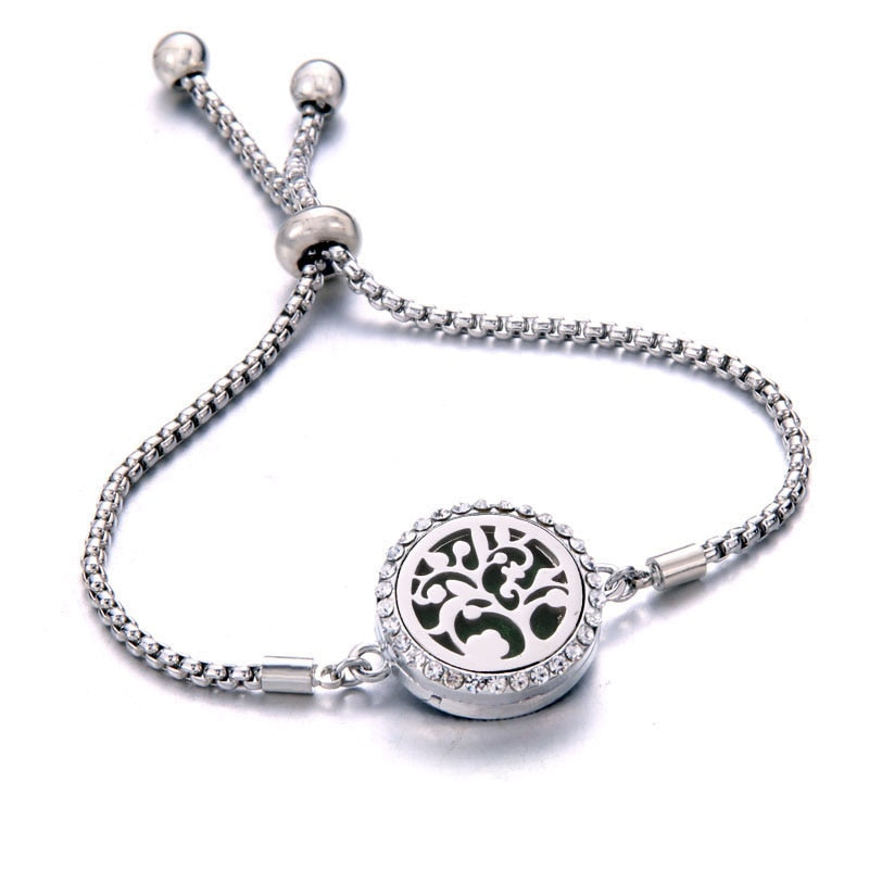 Peris Gems 27 Perfume Essential Diffuser Locket Bracelet | Adjustable Bangle Bracelets SHEIN Amazon Temu