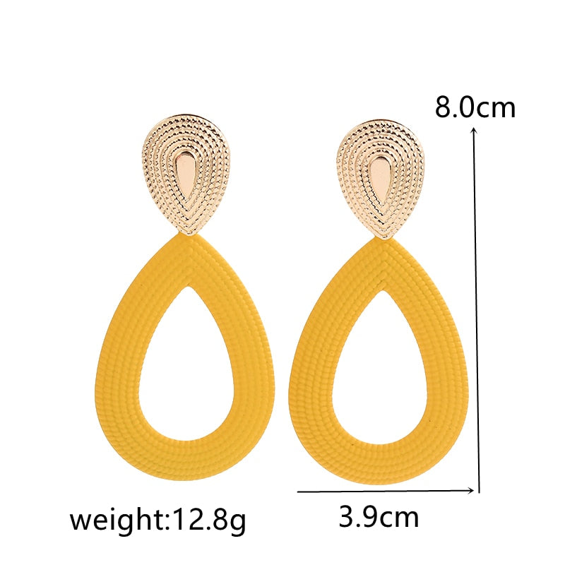Peris Gems 29 Yellow Drop Earrings for Women | Fruit and Plants Creative Earrings for Women SHEIN Amazon Temu