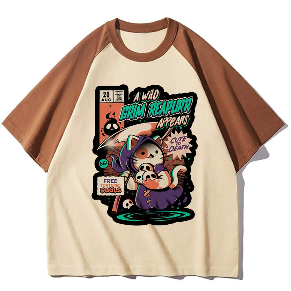Peris Gems 29312 / M Funny Cat tshirt women graphic Y2K streetwear Tee girl Japanese harajuku anime clothing Funny Cat tshirt women graphic Y2K streetwear Tee girl Japanese harajuku anime clothing SHEIN Amazon Temu