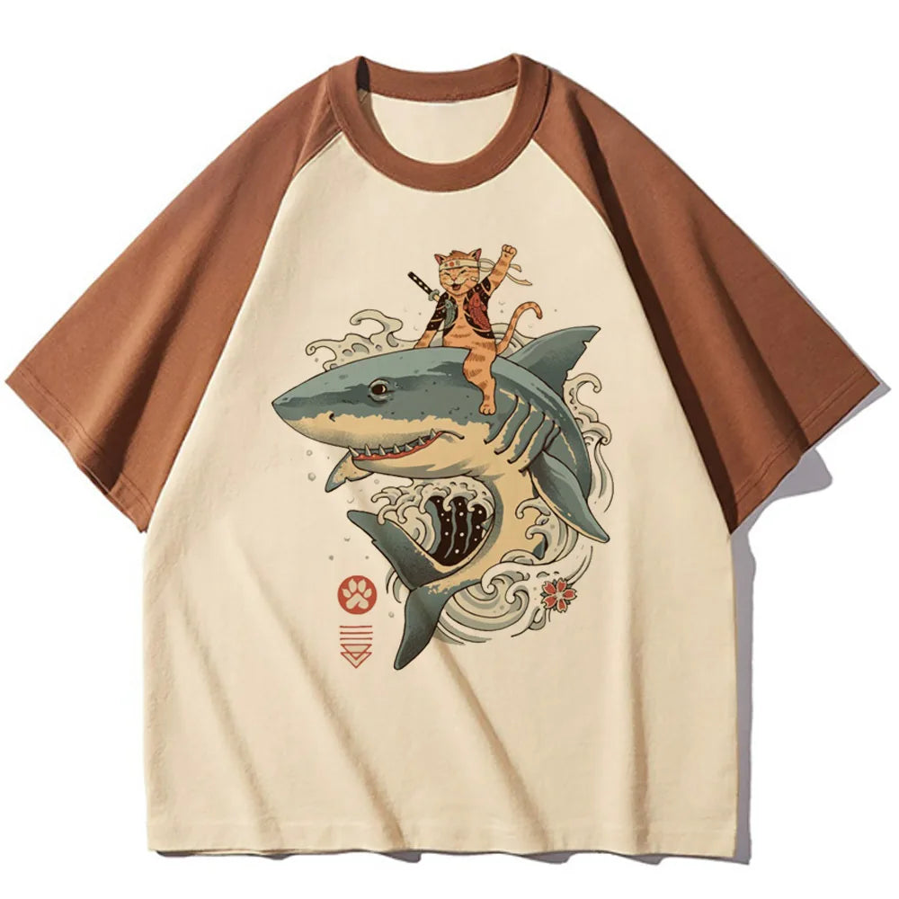 Peris Gems 29313 / XS Funny Cat tshirt women graphic Y2K streetwear Tee girl Japanese harajuku anime clothing Funny Cat tshirt women graphic Y2K streetwear Tee girl Japanese harajuku anime clothing SHEIN Amazon Temu