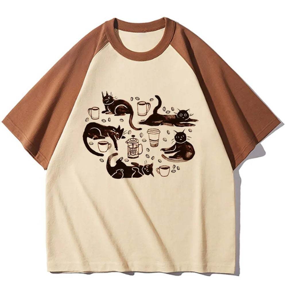 Peris Gems 29315 / XL Funny Cat tshirt women graphic Y2K streetwear Tee girl Japanese harajuku anime clothing Funny Cat tshirt women graphic Y2K streetwear Tee girl Japanese harajuku anime clothing SHEIN Amazon Temu
