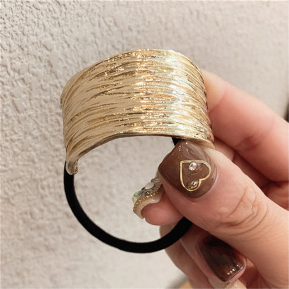 Peris Gems 3 Gold Pearl Elastic Rope Hair Ties for Women SHEIN Amazon Temu