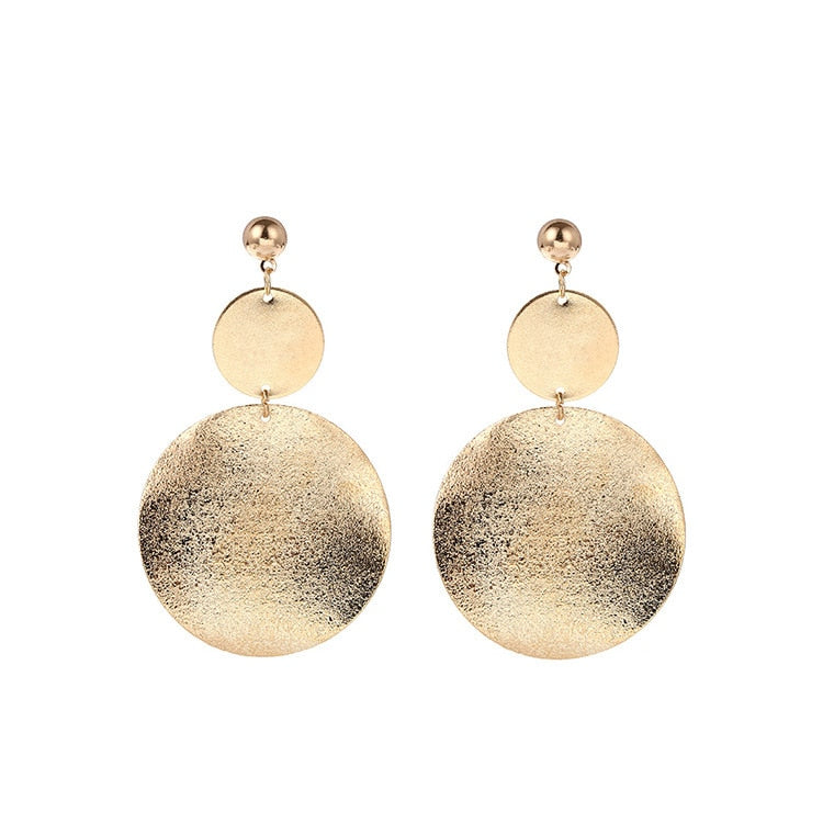 Peris Gems 3 Gold Round Earrings for Women | Dangle Earrings SHEIN Amazon Temu