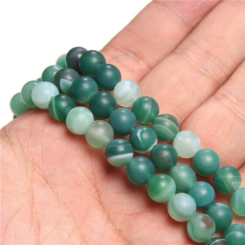 Peris Gems 3 Matte Green / 4mm(approx 92pcs) Polished Matte Natural Stone 8 10 MM Agate Spacer Beads for DIY Jewelry Polished Matte Natural Stone 8 10 MM Agate Spacer Beads SHEIN Amazon Temu