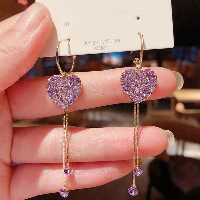 Peris Gems 31 Golden Diamond Tassel Earrings for Women | Rhinestone Earring Collection Golden Diamond Tassel Earrings for Women Rhinestone Earring SHEIN Amazon Temu