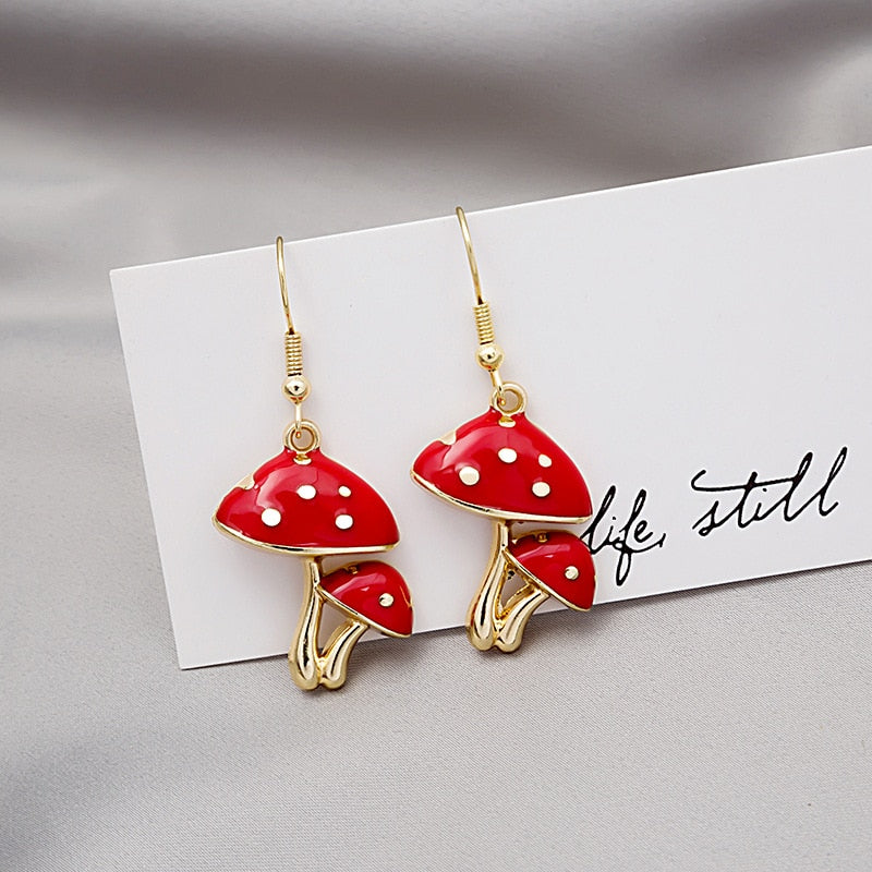 Peris Gems 31 Mushroom Hoop Butterfly Earrings for Women | Gold Silver Trendy Designer Earrings for Women SHEIN Amazon Temu