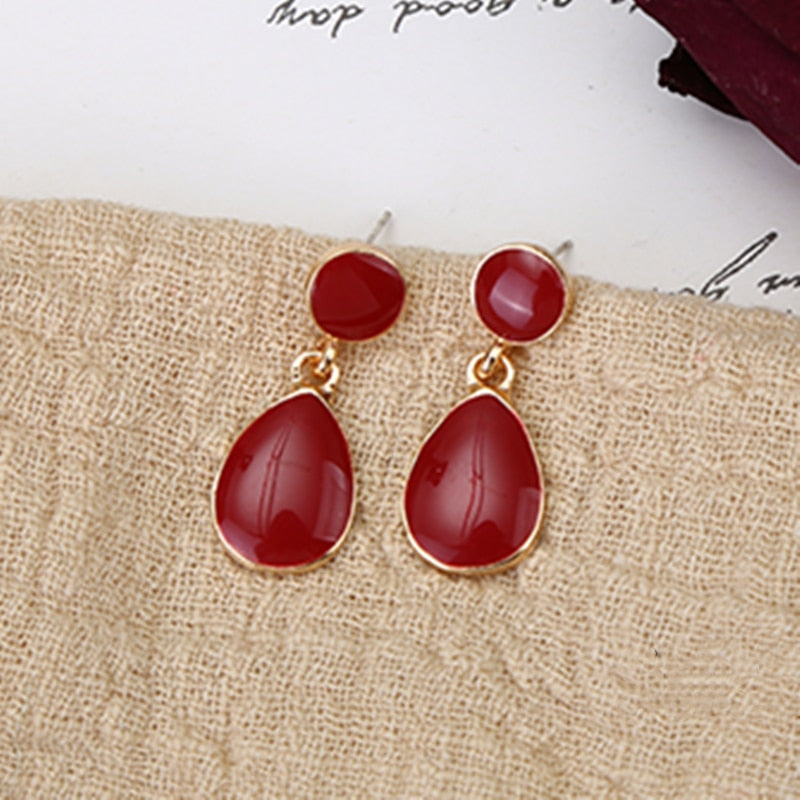 Peris Gems 32 Red Hang Tassel Earrings for Women | Gold Tassel Earrings for Women SHEIN Amazon Temu