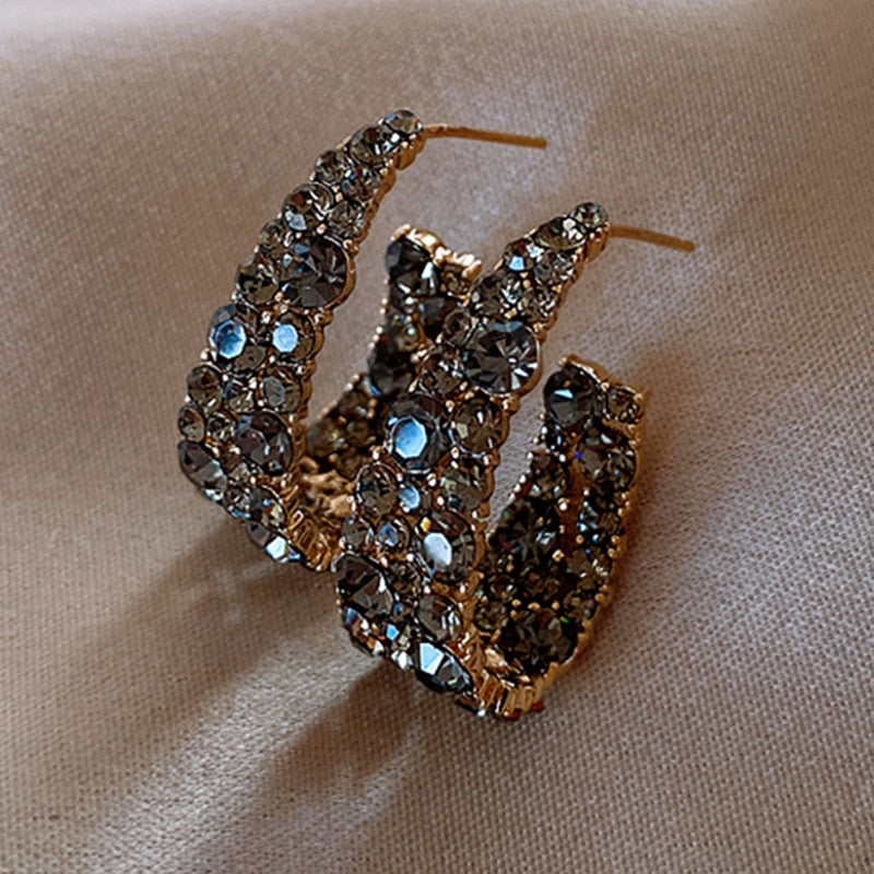 Peris Gems 34 Golden Diamond Tassel Earrings for Women | Rhinestone Earring Collection Golden Diamond Tassel Earrings for Women Rhinestone Earring SHEIN Amazon Temu