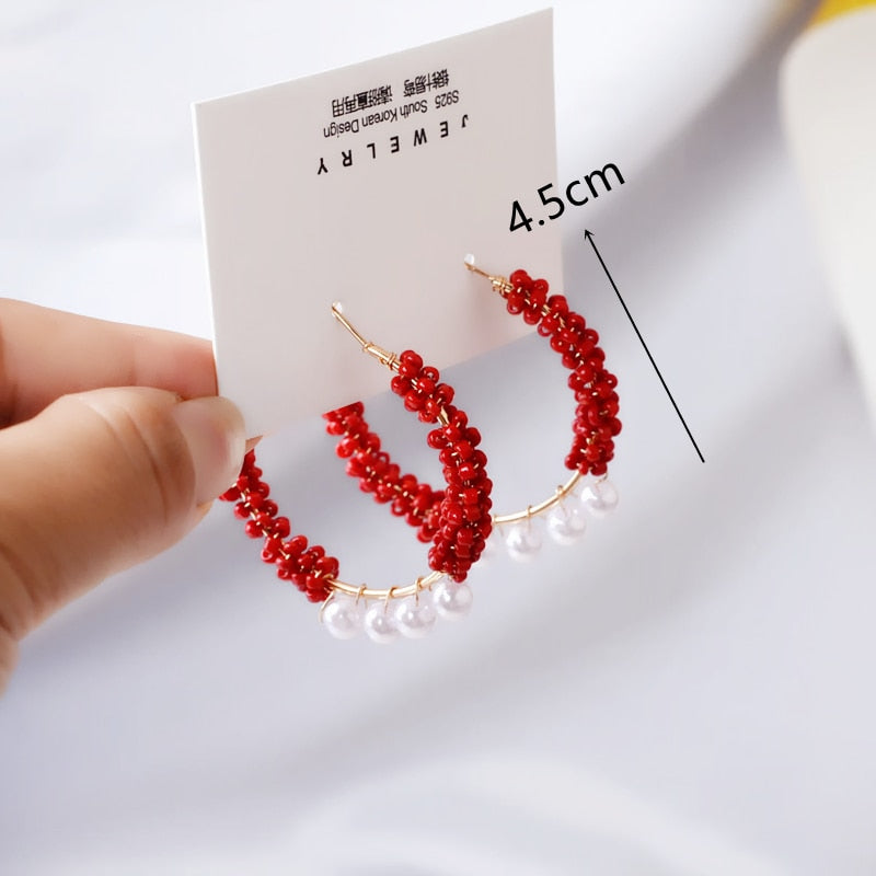 Peris Gems 34 Red Hang Tassel Earrings for Women | Gold Tassel Earrings for Women SHEIN Amazon Temu