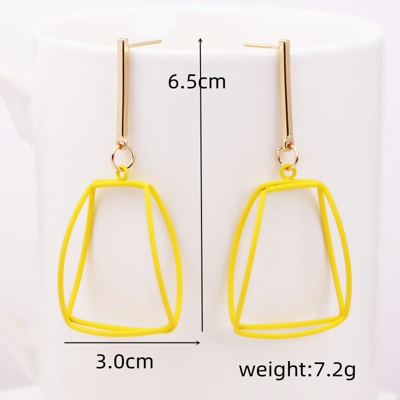 Peris Gems 35 Yellow Drop Earrings for Women | Fruit and Plants Creative Earrings for Women SHEIN Amazon Temu