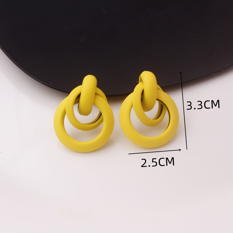 Peris Gems 36 Yellow Drop Earrings for Women | Fruit and Plants Creative Earrings for Women SHEIN Amazon Temu