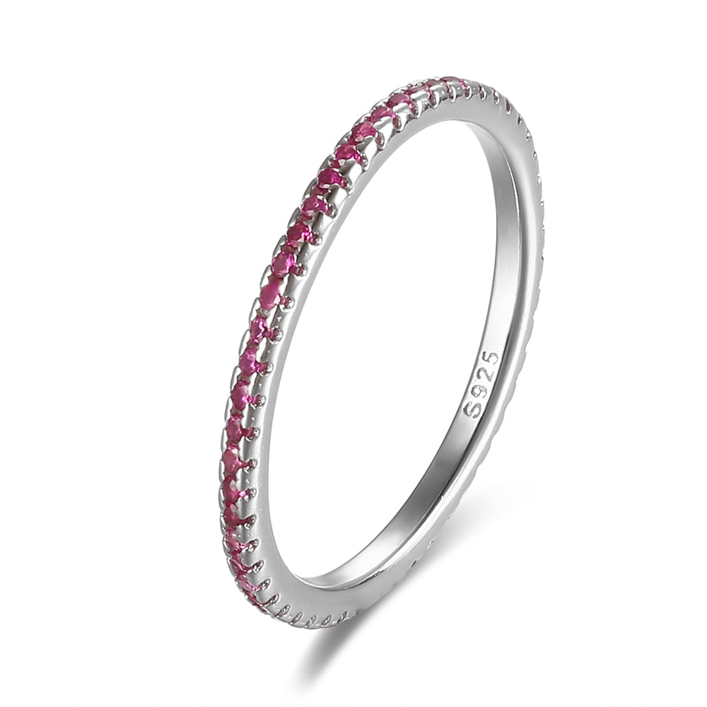 Peris Gems 4 / 5 Classic Stacked Diamond Solid Wedding Band Rings for Women 925 Silver Classic Stacked Diamond Solid Wedding Band Rings for Women SHEIN Amazon Temu