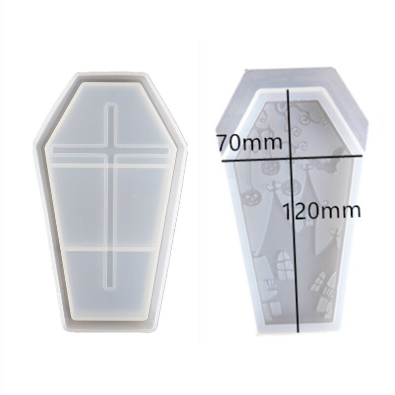 Peris Gems 4 covers and 1 base DIY Crystal Epoxy Resin Halloween Coffin Storage Box Silicone Mold DIY Crystal Epoxy Resin Halloween Coffin Storage Silicone SHEIN Amazon Temu