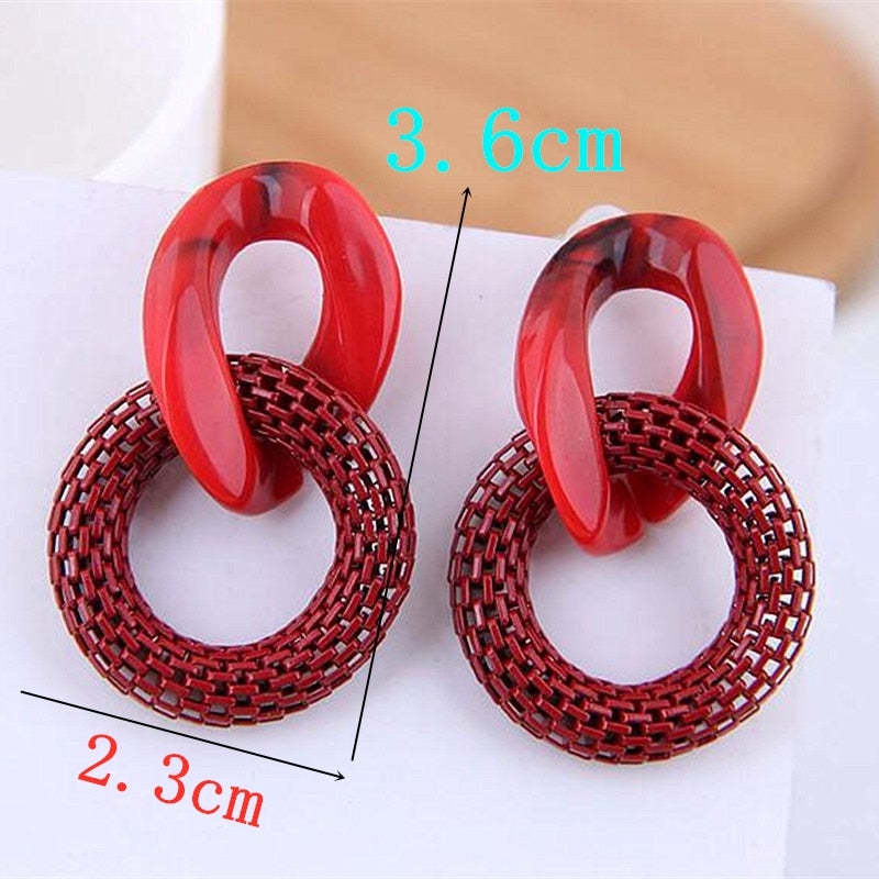 Peris Gems 4 Red Hang Tassel Earrings for Women | Gold Tassel Earrings for Women SHEIN Amazon Temu