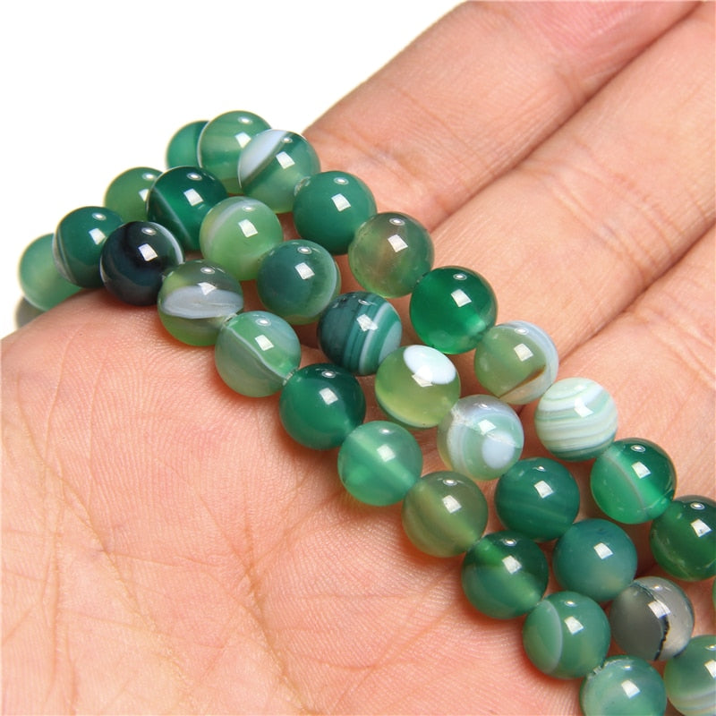 Peris Gems 4 Smooth Green / 4mm(approx 92pcs) Polished Matte Natural Stone 8 10 MM Agate Spacer Beads for DIY Jewelry Polished Matte Natural Stone 8 10 MM Agate Spacer Beads SHEIN Amazon Temu