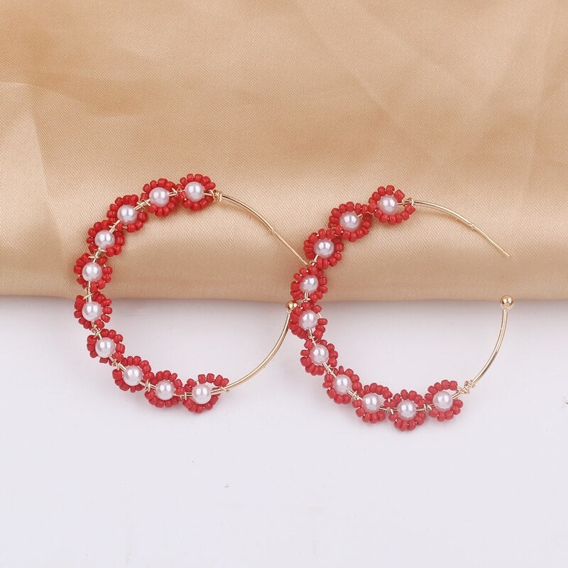 Peris Gems 42 Red Hang Tassel Earrings for Women | Gold Tassel Earrings for Women SHEIN Amazon Temu