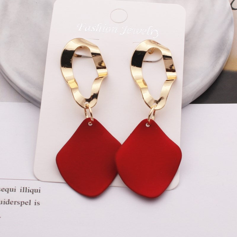 Peris Gems 43 Red Hang Tassel Earrings for Women | Gold Tassel Earrings for Women SHEIN Amazon Temu