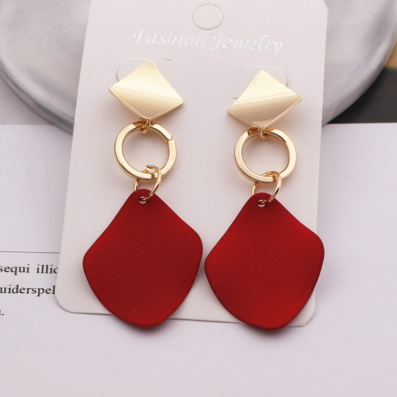 Peris Gems 44 Red Hang Tassel Earrings for Women | Gold Tassel Earrings for Women SHEIN Amazon Temu