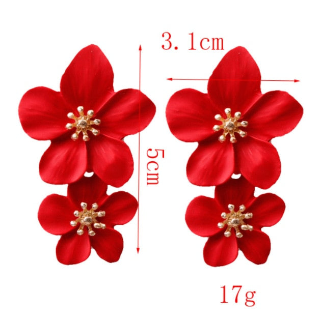 Peris Gems 45 Red Hang Tassel Earrings for Women | Gold Tassel Earrings for Women SHEIN Amazon Temu