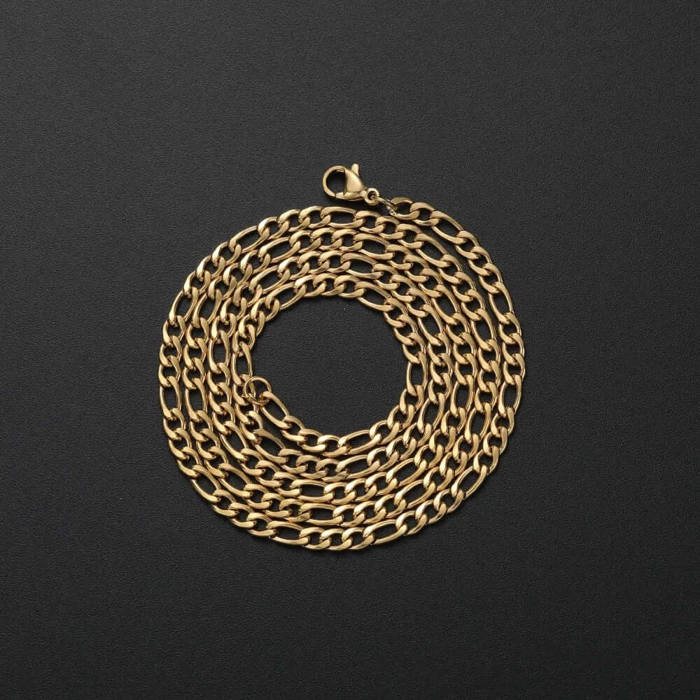 Peris Gems 4mm Wide Steel Necklace Collection Unisex SHEIN Amazon Temu
