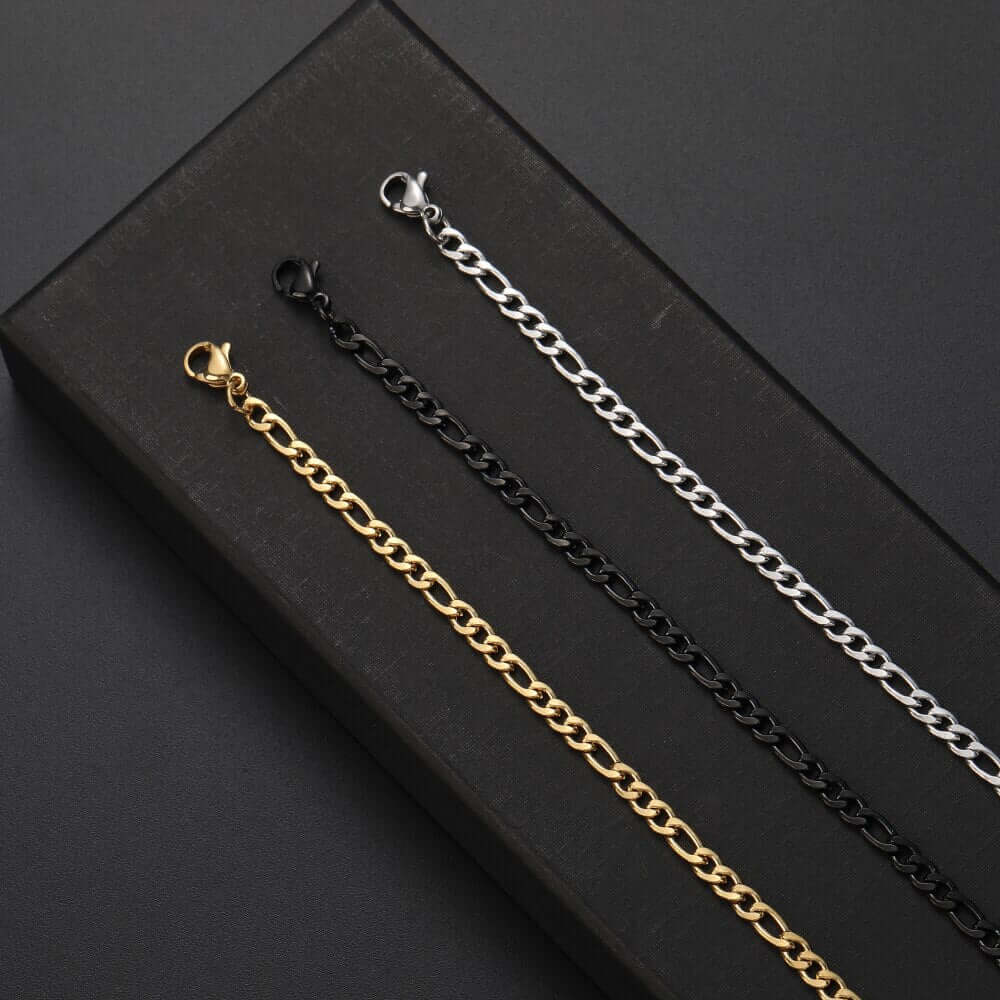 Peris Gems 4mm Wide Steel Necklace Collection Unisex SHEIN Amazon Temu