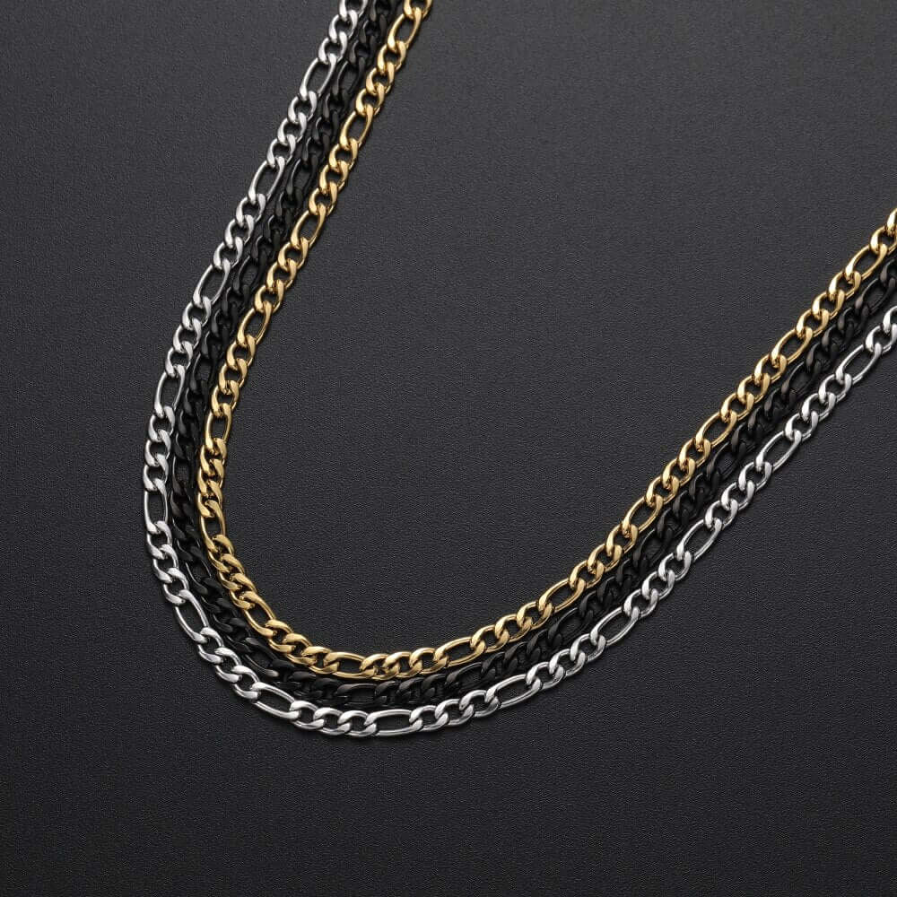 Peris Gems 4mm Wide Steel Necklace Collection Unisex SHEIN Amazon Temu