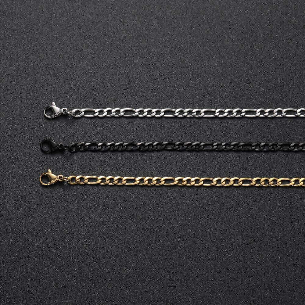 Peris Gems 4mm Wide Steel Necklace Collection Unisex SHEIN Amazon Temu