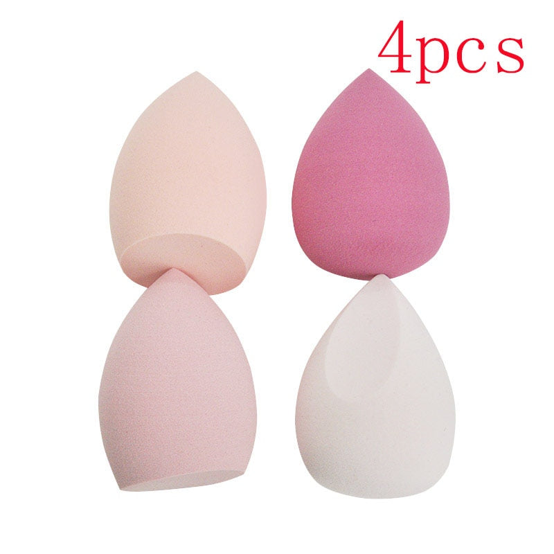 Peris Gems 4pcs Pink Bevel Makeup Sponges | Beauty Cosmetic Makeup Ball SHEIN Amazon Temu