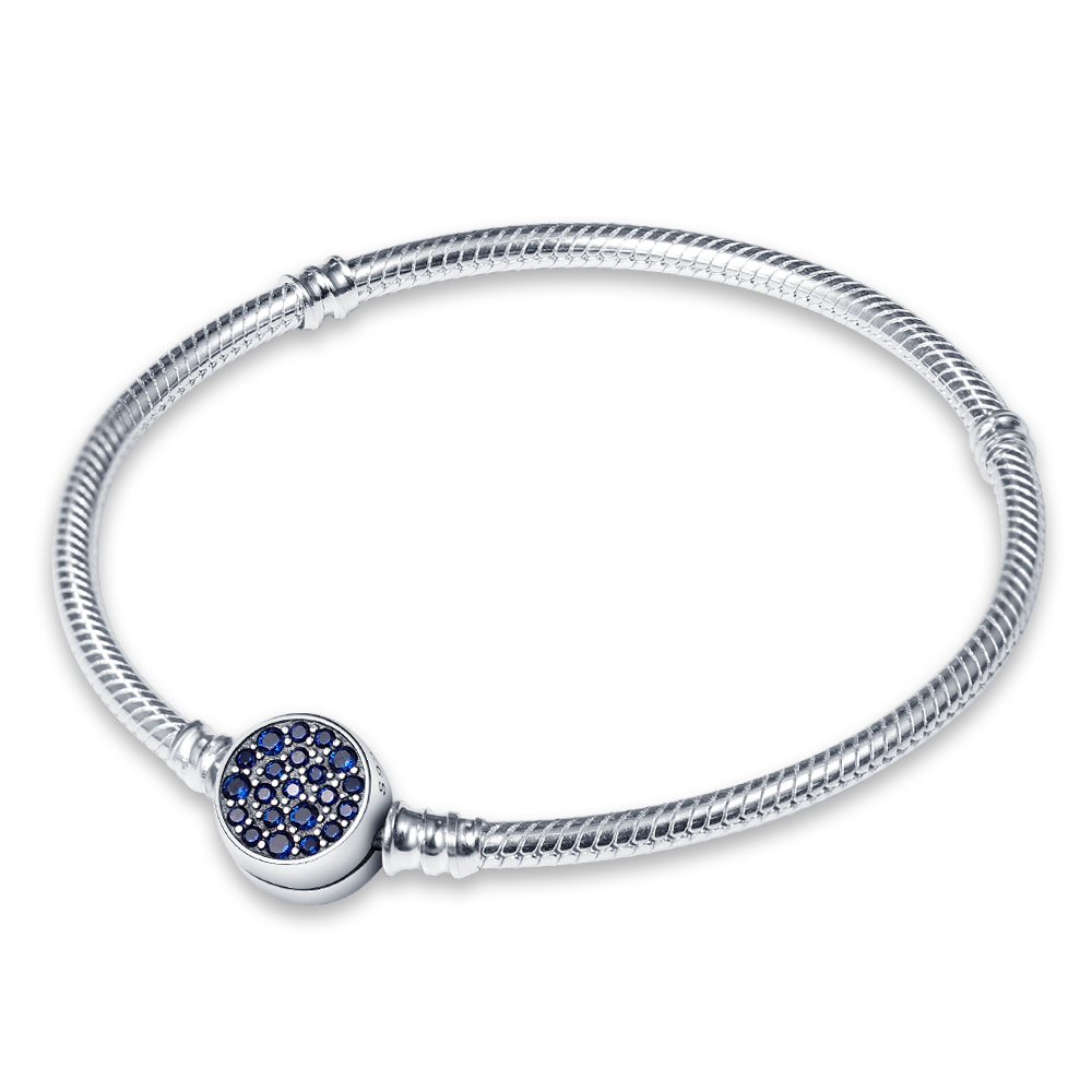 Peris Gems 5 / 17cm Sterling Charm Beads Bracelet for Women | Cute Silver Bracelets for Women SHEIN Amazon Temu