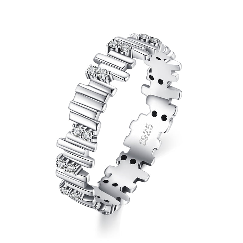Peris Gems 5 / 2 Sterling Silver Stacked Rings for Women | 925 Gold Diamond Rings Sterling Silver Stacked Rings for Women | 925 Gold Diamond SHEIN Amazon Temu