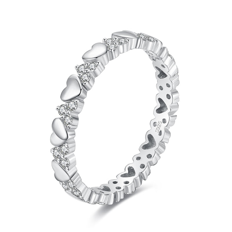 Peris Gems 5 / 20 Sterling Silver Stacked Rings for Women | 925 Gold Diamond Rings Sterling Silver Stacked Rings for Women | 925 Gold Diamond SHEIN Amazon Temu