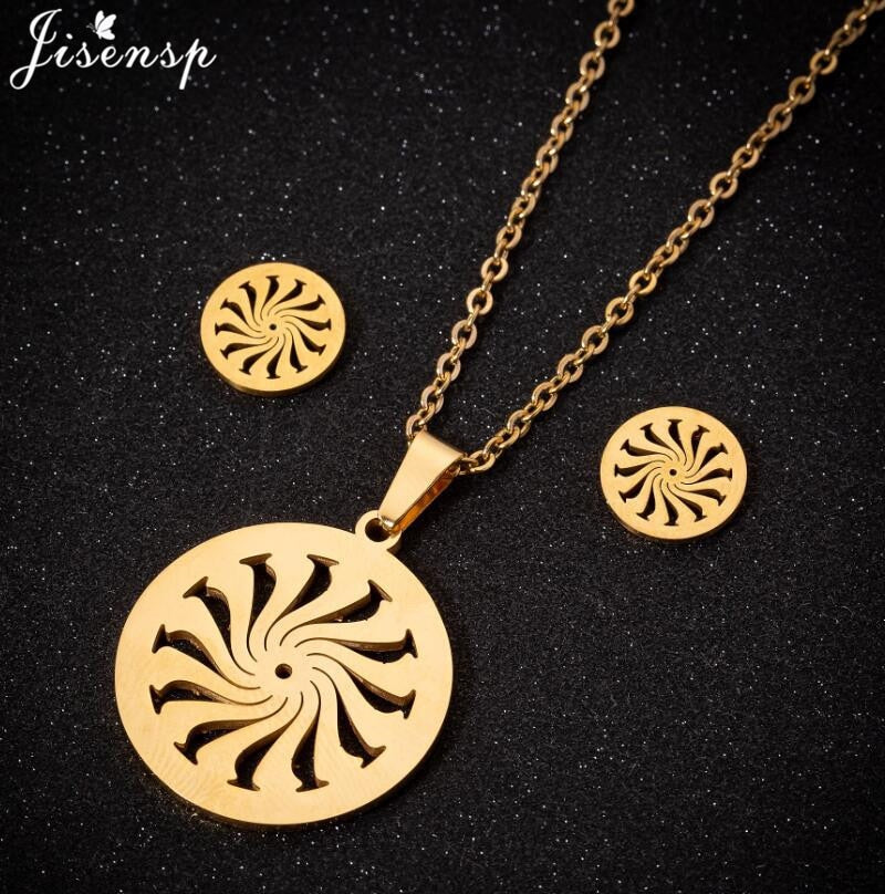 Peris Gems 5 / 45cm Gold Necklace and Earrings Set for Women | 14 Styles SHEIN Amazon Temu