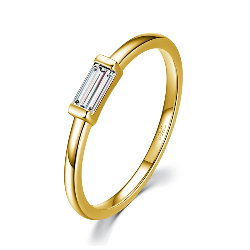 Peris Gems 5 / 9 Sterling Silver Stacked Rings for Women | 925 Gold Diamond Rings Sterling Silver Stacked Rings for Women | 925 Gold Diamond SHEIN Amazon Temu