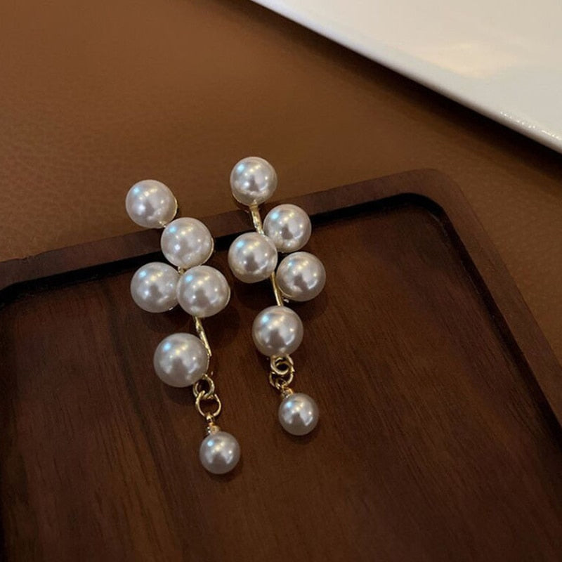 Peris Gems 5 Honeybee Pearl Earrings for Women | Gold Stud Earrings SHEIN Amazon Temu