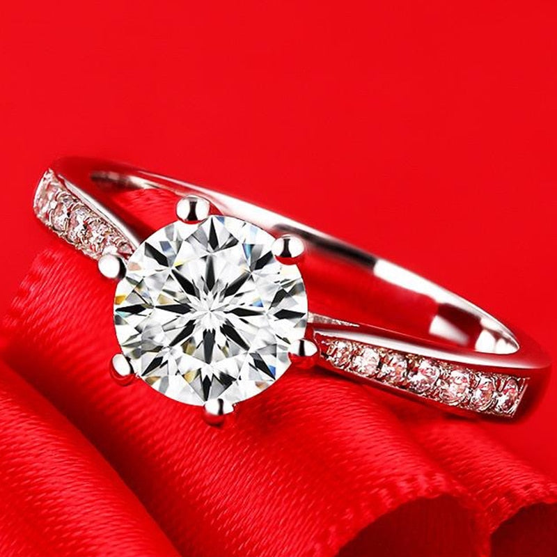 Peris Gems 5 / R11 Tibetan Silver Diamond Engagement Rings for Women SHEIN Amazon Temu