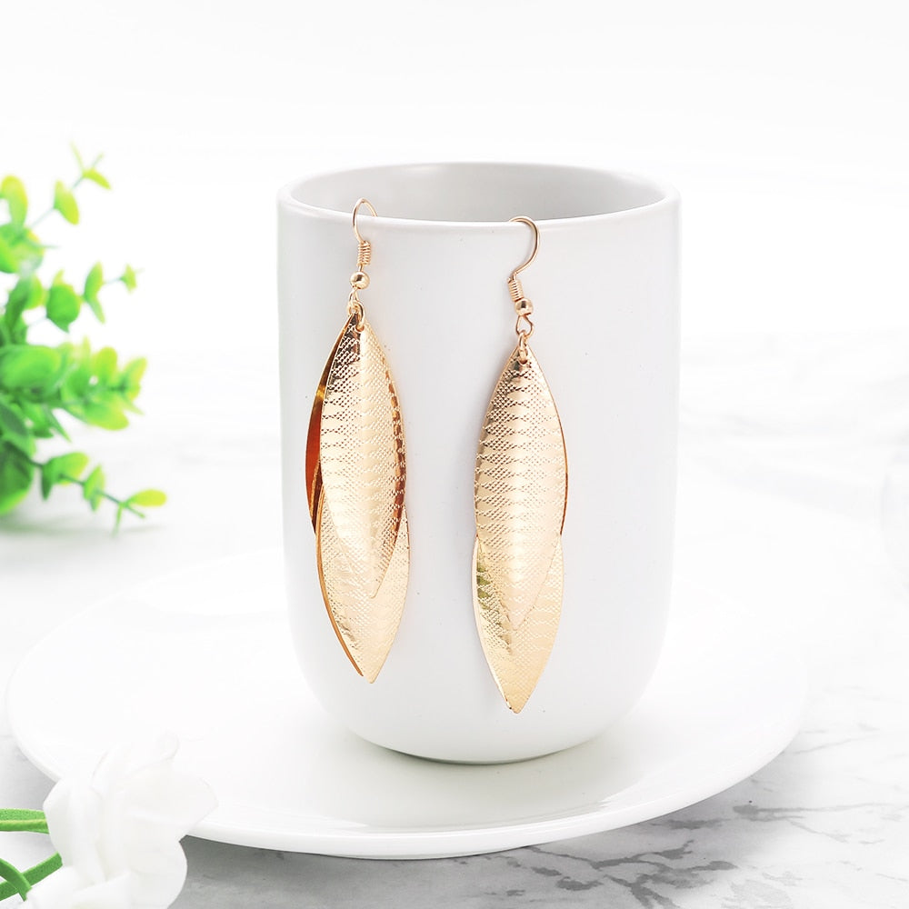 Peris Gems 50 Black and Golden Drop Earrings for Women | Hollow Dangle Earrings for Women SHEIN Amazon Temu