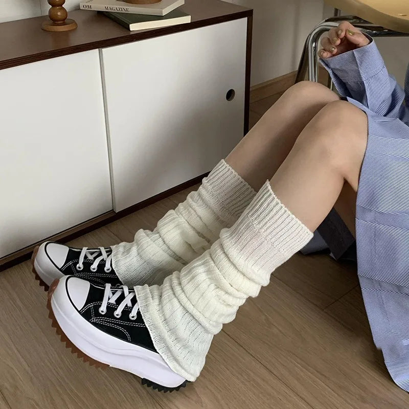 Peris Gems 57cm Sweet Japanese Lolita Leg Warmers Women Ankle Warmer for Girls Gothic Long Socks Y2K Thin Knitted Cosplay Heap Heap Socks 57cm Sweet Japanese Lolita Leg Warmers Women Ankle Warmer for Girls Gothic Long Socks Y2K Thin Knitted Cosplay Heap Heap Socks SHEIN Amazon Temu