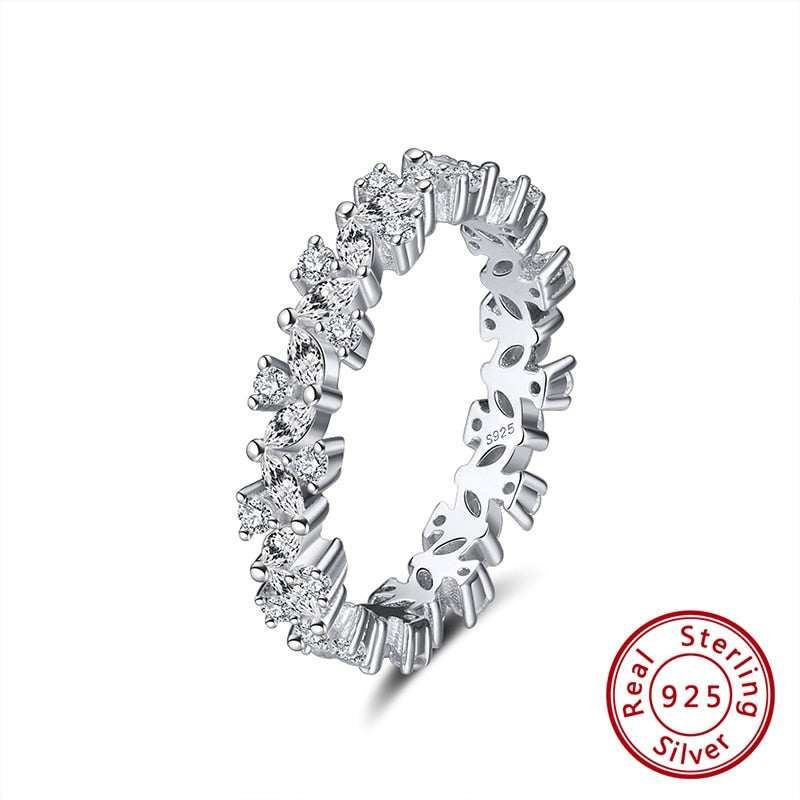 Peris Gems 6 / 1 Sterling Silver Love Diamond Rings for Women | Wedding Rings SHEIN Amazon Temu