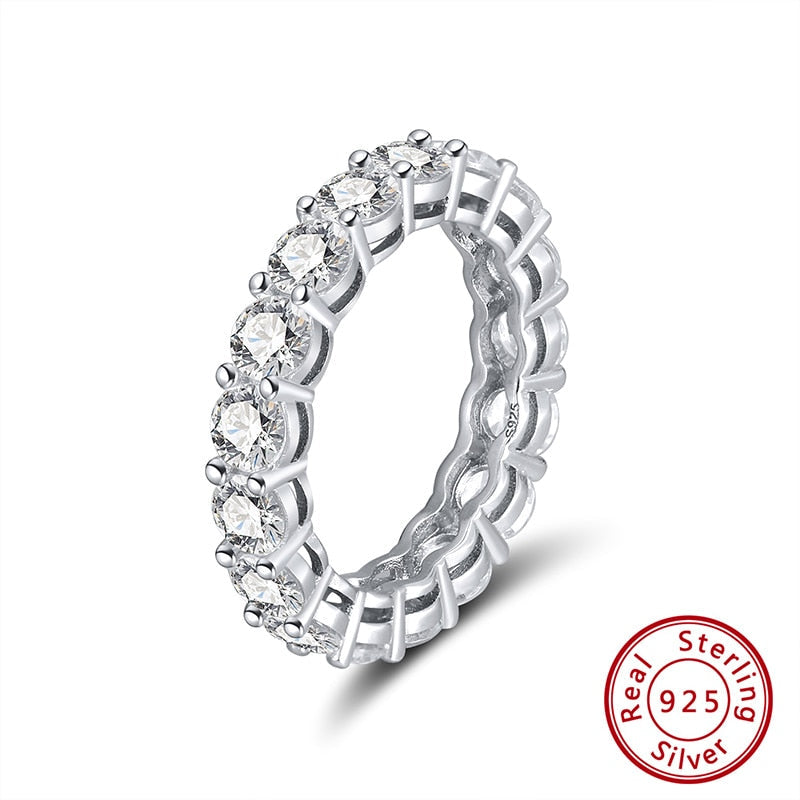 Peris Gems 6 / 2 Sterling Silver Love Diamond Rings for Women | Wedding Rings SHEIN Amazon Temu