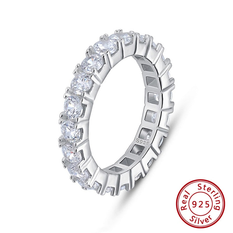 Peris Gems 6 / 3 Sterling Silver Love Diamond Rings for Women | Wedding Rings SHEIN Amazon Temu