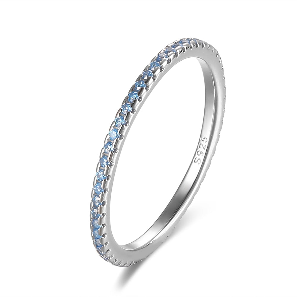 Peris Gems 6 / 5 Classic Stacked Diamond Solid Wedding Band Rings for Women 925 Silver Classic Stacked Diamond Solid Wedding Band Rings for Women SHEIN Amazon Temu